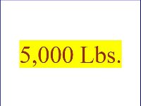 5000 Lbs
